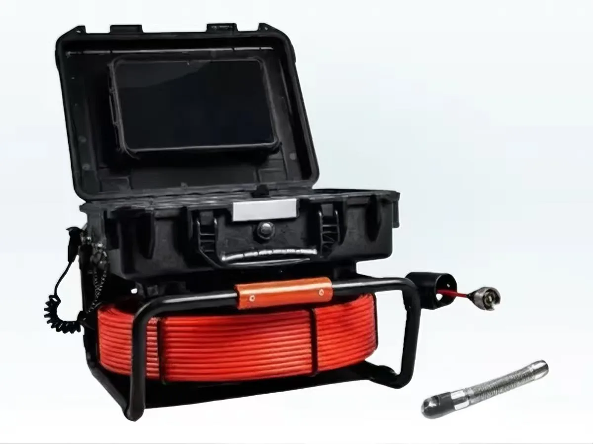 Valise cam&eacute;ra d&rsquo;inspection avec bobine et unit&eacute; embarqu&eacute;e